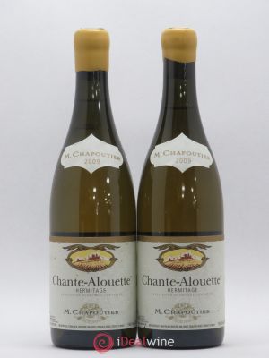 Hermitage Chante Alouette Chapoutier  2009 - Lot of 2 Bottles