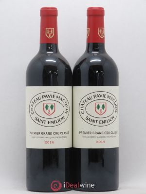 Château Pavie Macquin 1er Grand Cru Classé B  2014 - Lot of 2 Bottles