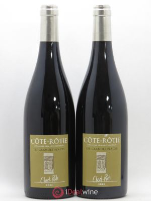 Côte-Rôtie Les Grandes Places Clusel Roch (Domaine)  2012 - Lot of 2 Bottles