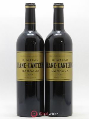 Château Brane Cantenac 2ème Grand Cru Classé  2015 - Lot de 2 Bouteilles