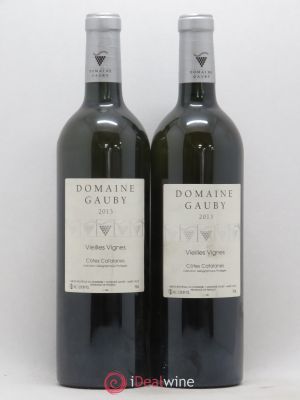 IGP Côtes Catalanes Vieilles vignes Gérard et Ghislaine Gauby  2013 - Lot of 2 Bottles