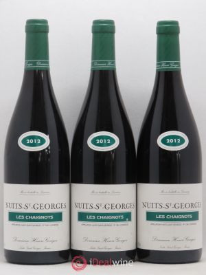 Nuits Saint-Georges 1er Cru Les Chaignots Henri Gouges  2012 - Lot of 3 Bottles