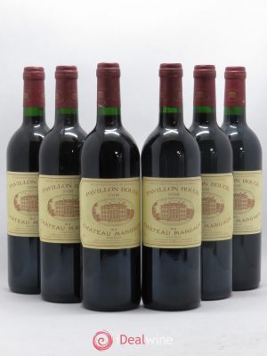 Pavillon Rouge du Château Margaux Second Vin  1998 - Lot of 6 Bottles