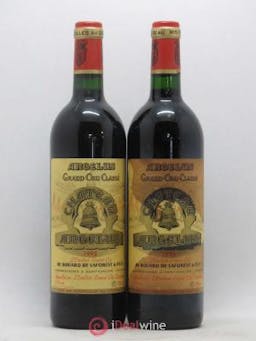 Château Angélus 1er Grand Cru Classé A  1995 - Lot of 2 Bottles