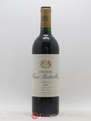 Château Haut Batailley 5ème Grand Cru Classé  1989 - Lot de 1 Bouteille