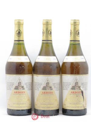 Arbois Domaine de La Croix d'Argis Henri Maire (no reserve) 1988 - Lot of 3 Bottles