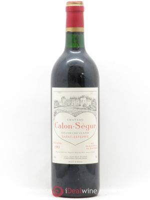 Château Calon Ségur 3ème Grand Cru Classé  1993 - Lot of 1 Bottle