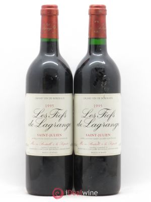 Les Fiefs de Lagrange Second Vin  1995 - Lot de 2 Bouteilles