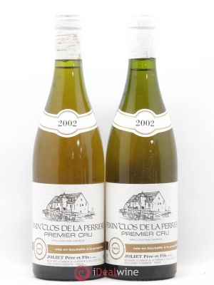 Fixin 1er cru Clos de la Perrière Joliet Père et Fils 2002 - Lot of 2 Bottles