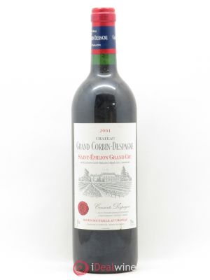 Château Grand Corbin Despagne Grand Cru Classé  2001 - Lot of 1 Bottle