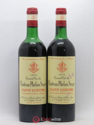 Château Phélan Ségur  1975 - Lot of 2 Bottles
