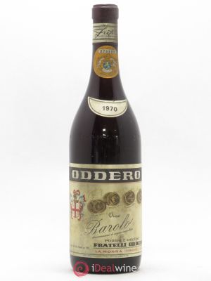 Barolo DOCG Oddero 1970 - Lot of 1 Bottle