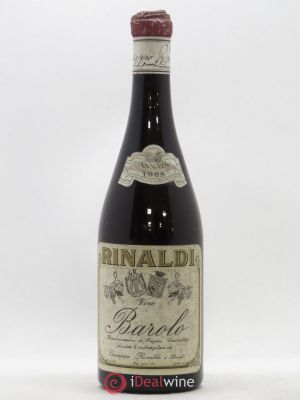 Barolo DOCG Giuseppe Rinaldi 1968 - Lot of 1 Bottle