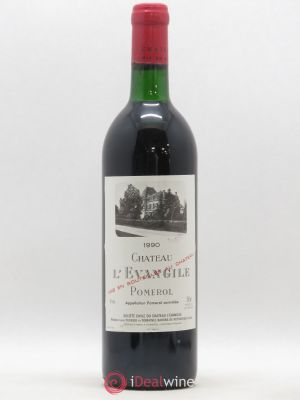 Château l'Évangile  1990 - Lot of 1 Bottle