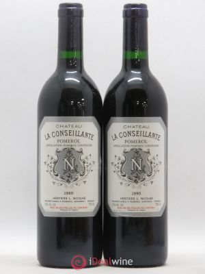 Château la Conseillante  1990 - Lot of 2 Bottles