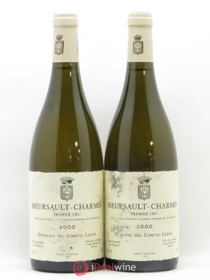 Meursault 1er Cru Charmes Comtes Lafon (Domaine des)  2000 - Lot of 2 Bottles