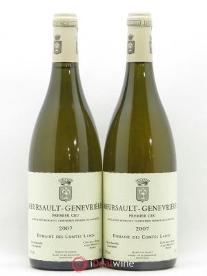 Meursault 1er Cru Genevrières Comtes Lafon (Domaine des)  2007 - Lot of 2 Bottles
