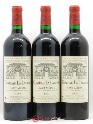Château La Lagune 3ème Grand Cru Classé  1998 - Lot of 3 Bottles