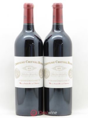 Château Cheval Blanc 1er Grand Cru Classé A  2012 - Lot de 2 Bouteilles