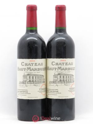 Château Haut Marbuzet  2004 - Lot of 2 Bottles