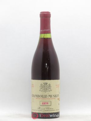 Chambolle-Musigny Bernard Château  1978 - Lot of 1 Bottle