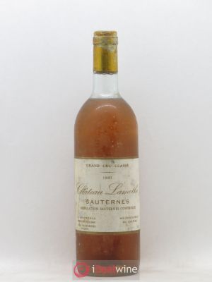 Château Lamothe 2ème Grand Cru Classé (no reserve) 1981 - Lot of 1 Bottle