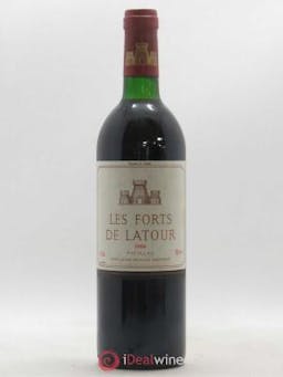 Les Forts de Latour Second Vin  1986 - Lot of 1 Bottle
