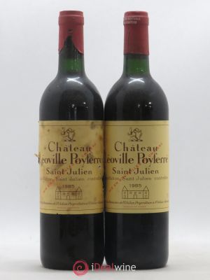 Château Léoville Poyferré 2ème Grand Cru Classé  1985 - Lot of 2 Bottles