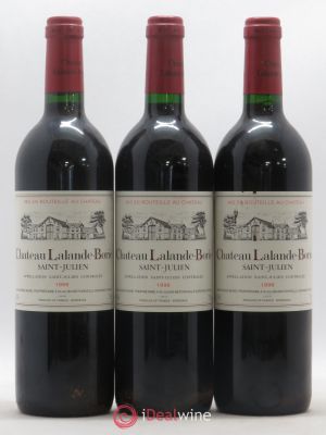 Château Lalande Borie  1998 - Lot of 3 Bottles