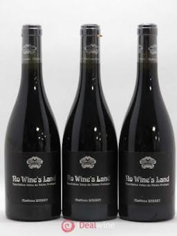 Côtes du Rhône No Wine's Land Coulet (Domaine du) - Matthieu Barret  2017 - Lot of 3 Bottles