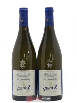 Condrieu Les Grandes Chaillées Monteillet (Domaine du) - Stéphane Montez  2017 - Lot of 2 Bottles