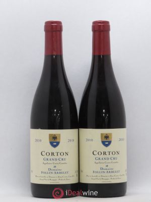 Corton Grand Cru Follin-Arbelet (Domaine)  2010 - Lot of 2 Bottles