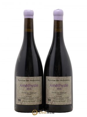 IGP Vin des Allobroges - Cevins Améthyste Ardoisières (Domaine des)  2016 - Lot de 2 Bouteilles