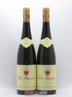 Riesling Clos Hauserer Zind-Humbrecht (Domaine)  2010 - Lot of 2 Bottles