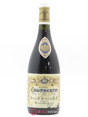 Chambertin Grand Cru Armand Rousseau (Domaine)  1987 - Lot of 1 Bottle
