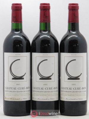 Château Curé Bon  1995 - Lot of 3 Bottles