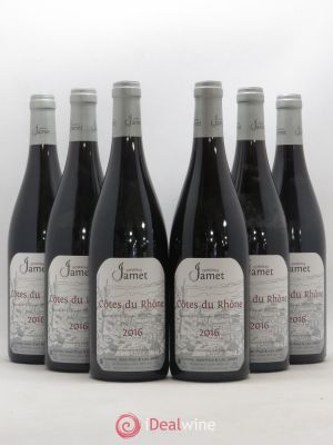 Côtes du Rhône Jamet (Domaine)  2016 - Lot of 6 Bottles