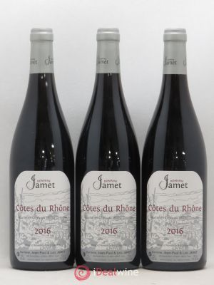 Côtes du Rhône Jamet (Domaine)  2016 - Lot of 3 Bottles