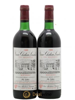Vieux Château Landon Cru Bourgeois  1985 - Posten von 2 Flaschen