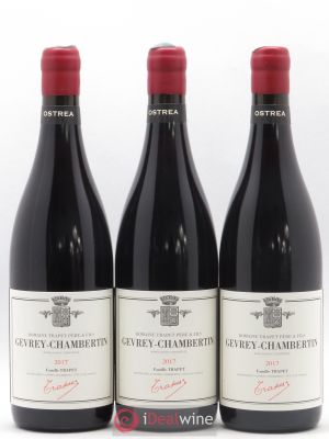 Gevrey-Chambertin Ostrea Jean et Jean-Louis Trapet  2017 - Lot of 3 Bottles