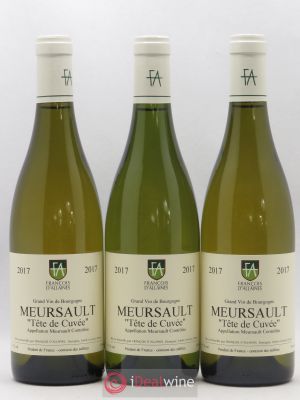 Meursault Tête de Cuvée F d'Allaines 2017 - Lot of 3 Bottles
