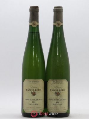 Gewurztraminer Marcel Deiss (Domaine) Bergheim 1995 - Lot of 2 Bottles