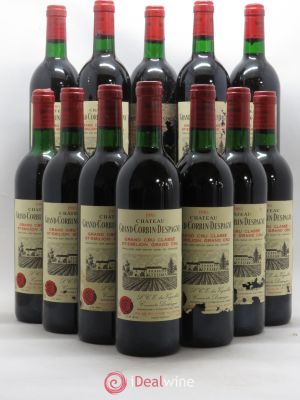 Château Grand Corbin Despagne Grand Cru Classé  1985 - Lot of 12 Bottles