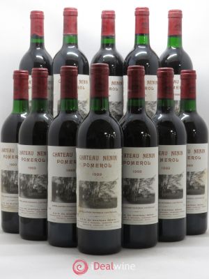 Château Nenin  1989 - Lot of 12 Bottles