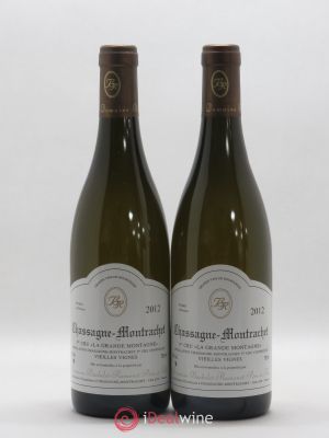 Chassagne-Montrachet 1er Cru La Grande Montagne Vieilles Vignes Bachelet Ramonet 2012 - Lot of 2 Bottles