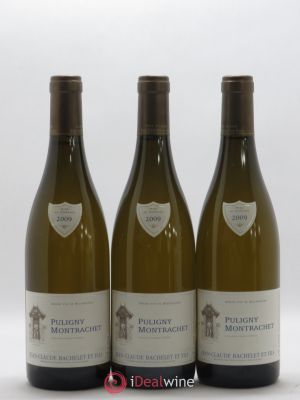 Puligny-Montrachet Jean-Claude Bachelet 2009 - Lot of 3 Bottles