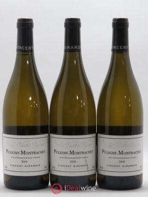 Puligny-Montrachet Vincent Girardin 2009 - Lot of 3 Bottles