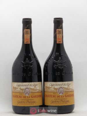 Châteauneuf-du-Pape Château de La Gardine Cuvée des Générations Famille Brunel  2016 - Lot of 2 Bottles