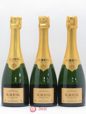 Grande Cuvée Krug   - Lot of 3 Half-bottles
