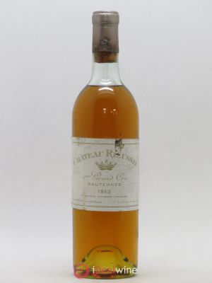 Château Rieussec 1er Grand Cru Classé  1962 - Lot of 1 Bottle
